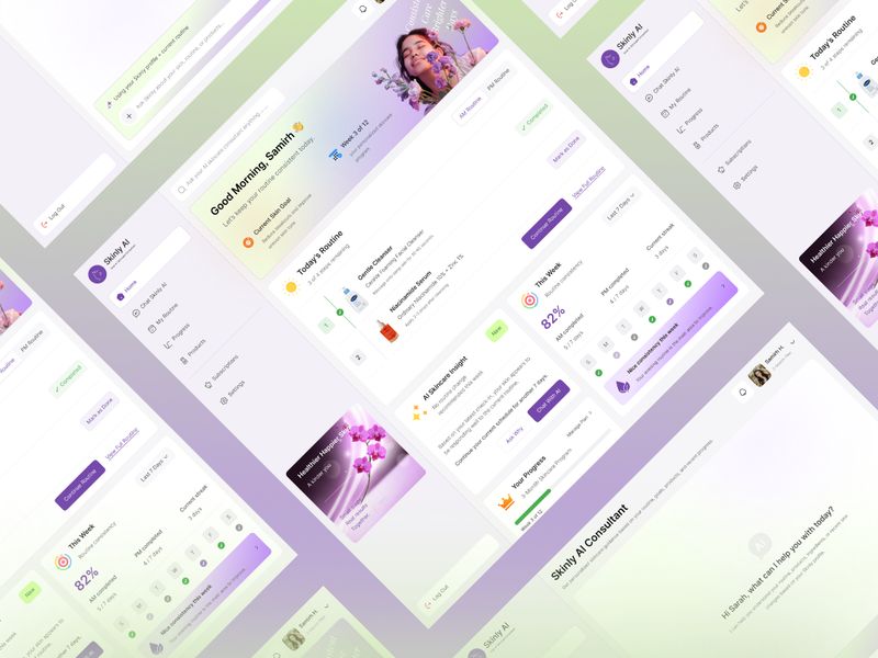 AI Skincare Dashboard & Consultant