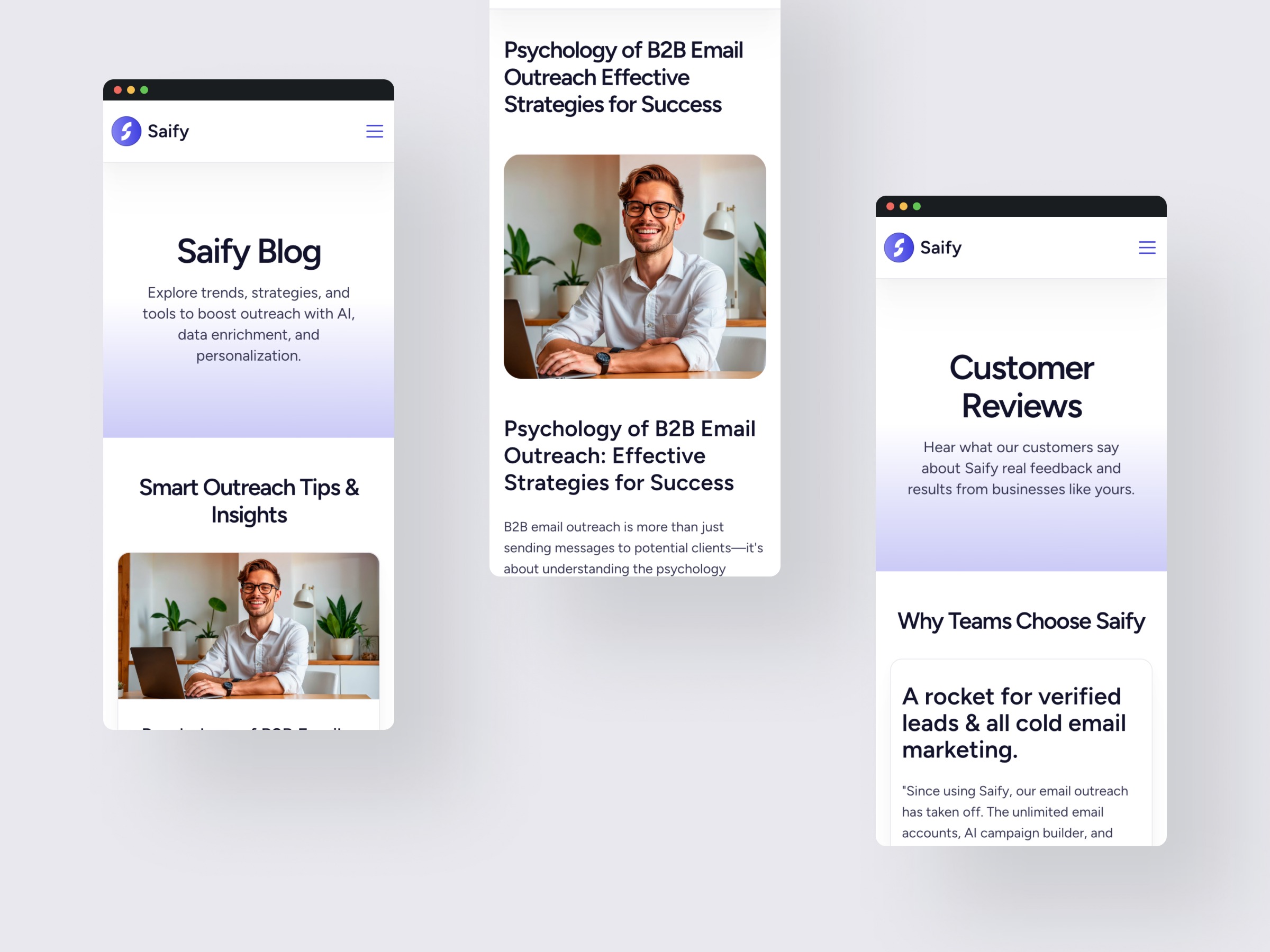 AI Email Marketing SaaS Template