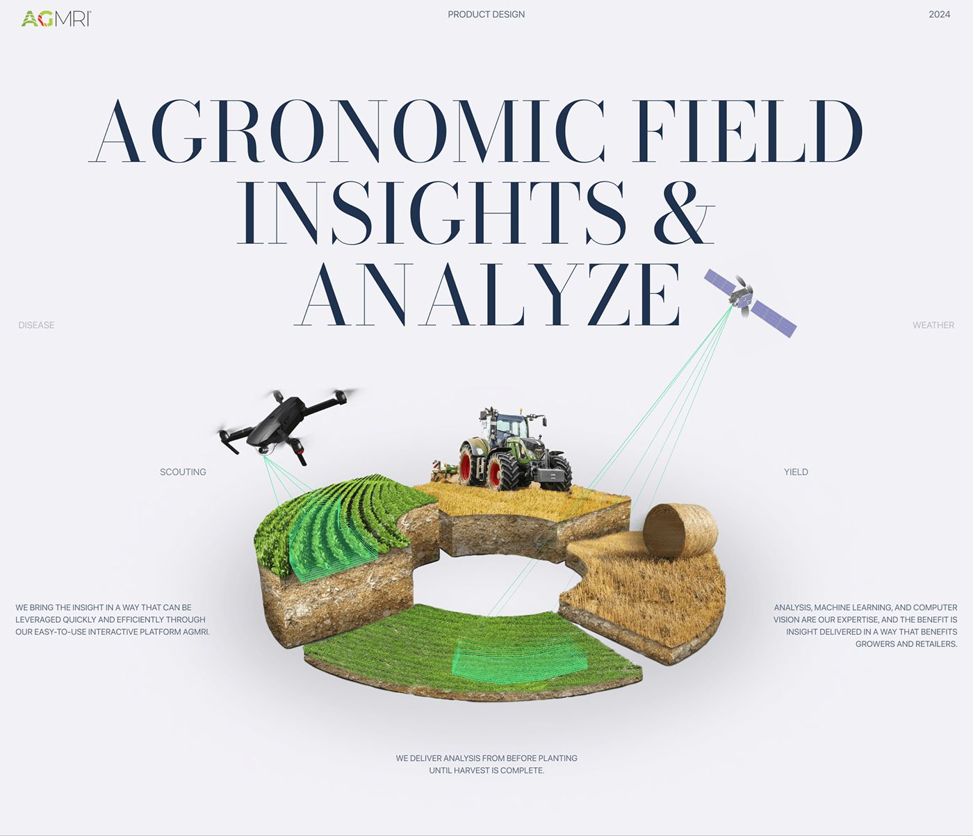 Agriculture App for farmers, agronomists