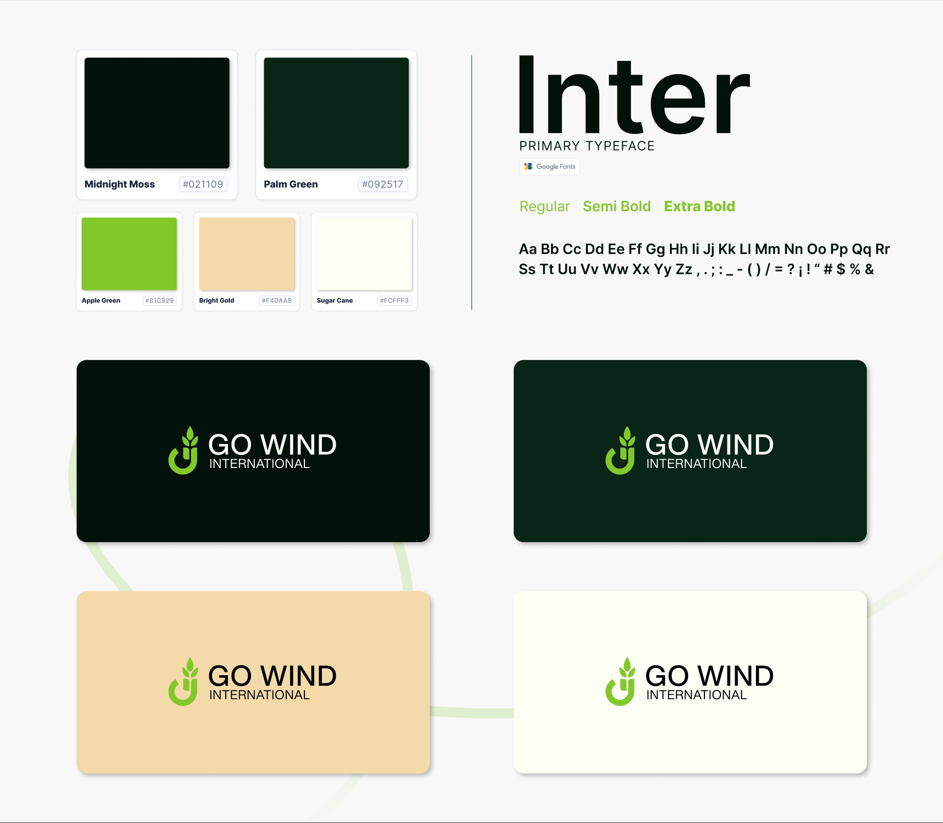 GoWind International – Brand Identity Design Image 5