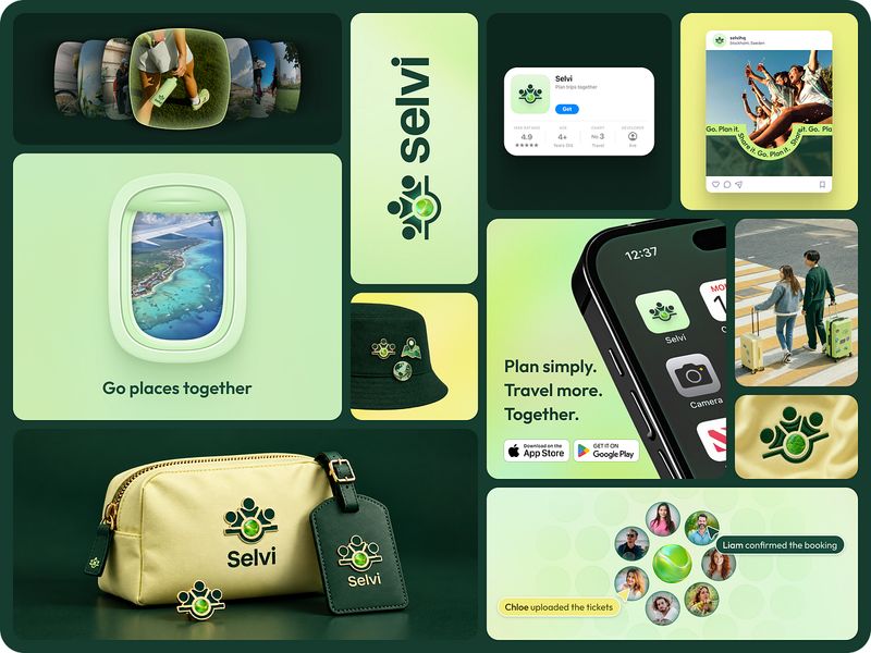 Selvi – Travel Platform Brand Identity Design