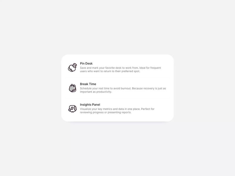 Feature Icons & Animation - Exploration