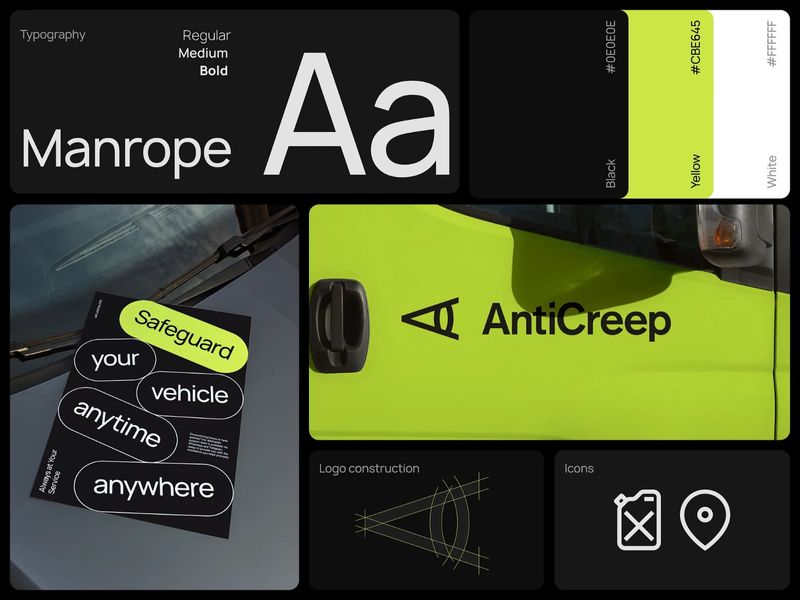 AntiCreep: Visual Identity & Website