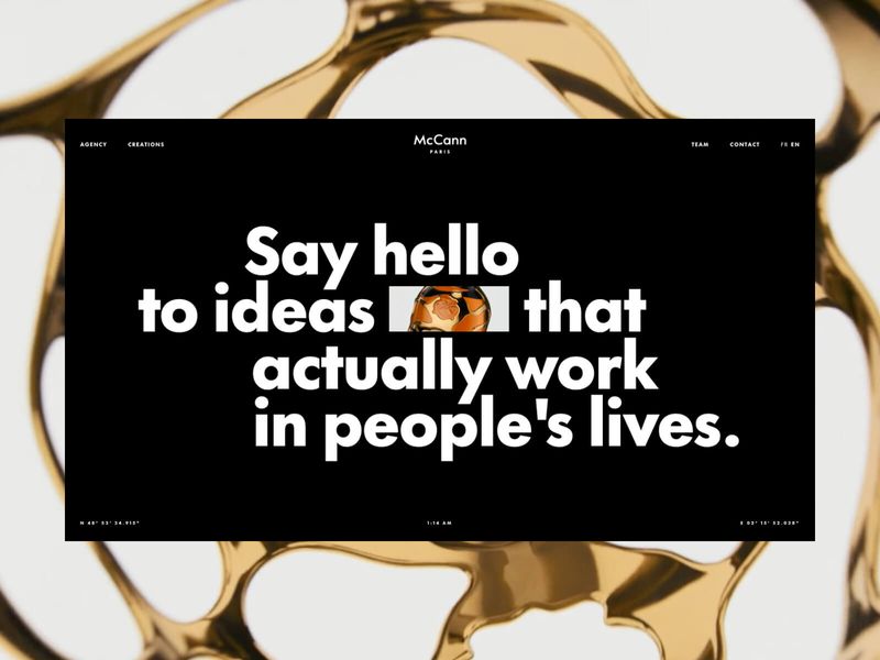 McCann Paris - Awwwards SOTD