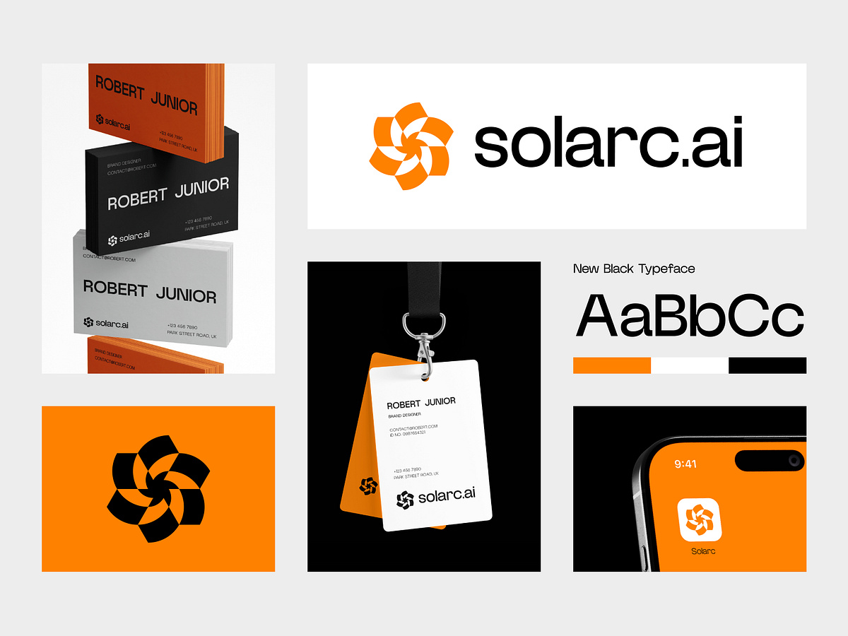 Modern Logo for Solarc AI – Smart Solar Technology Branding