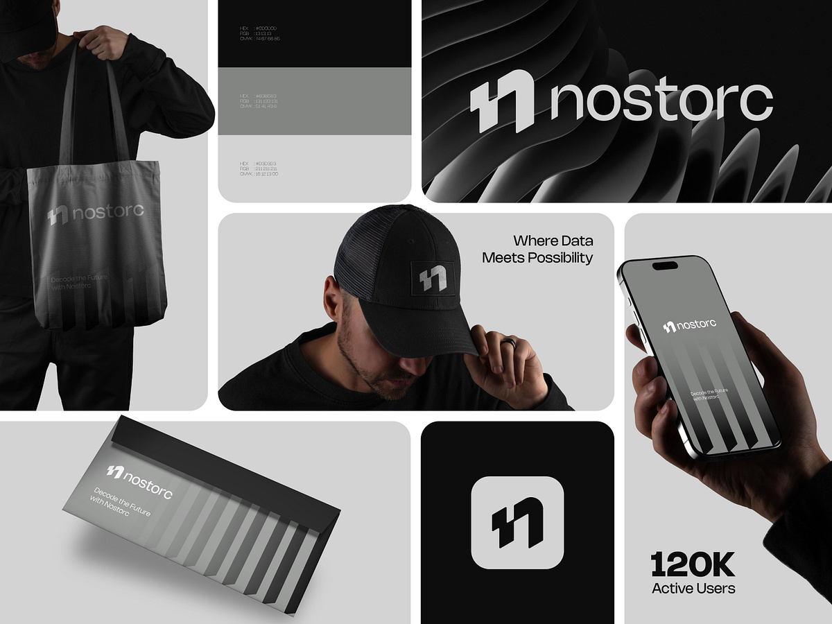 Logo and Branding Design for Data Driven Tech Startup