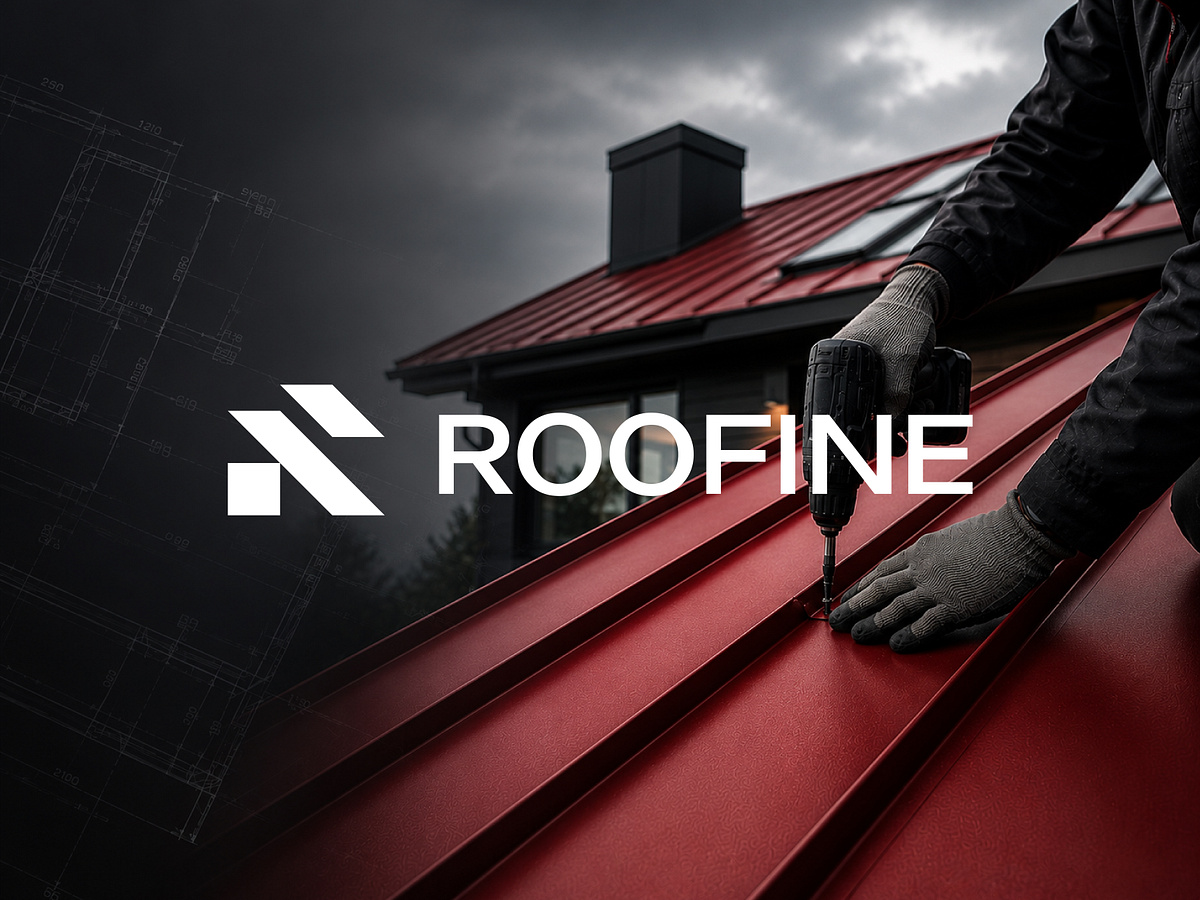 Modern Roofing Brand Identity