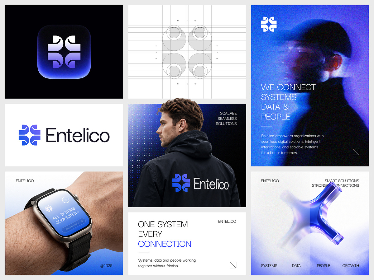 Visual Assets & Social Media Templates – Brand Identity System for an AI Infrastructure Company Image 0