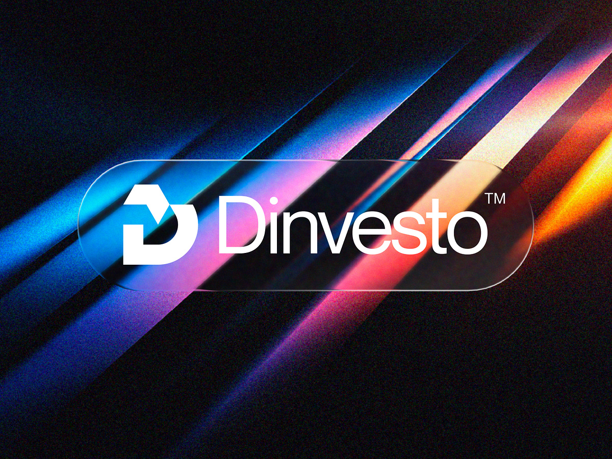 Dinvesto – Modern Fintech & Investment Logo Design for Financial Growth