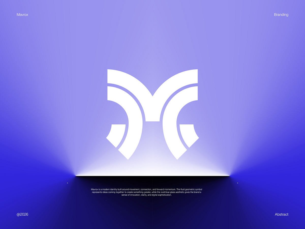 Mavrox – SaaS & AI Technology Logo Design | Modern Digital Brand Identity Image 0