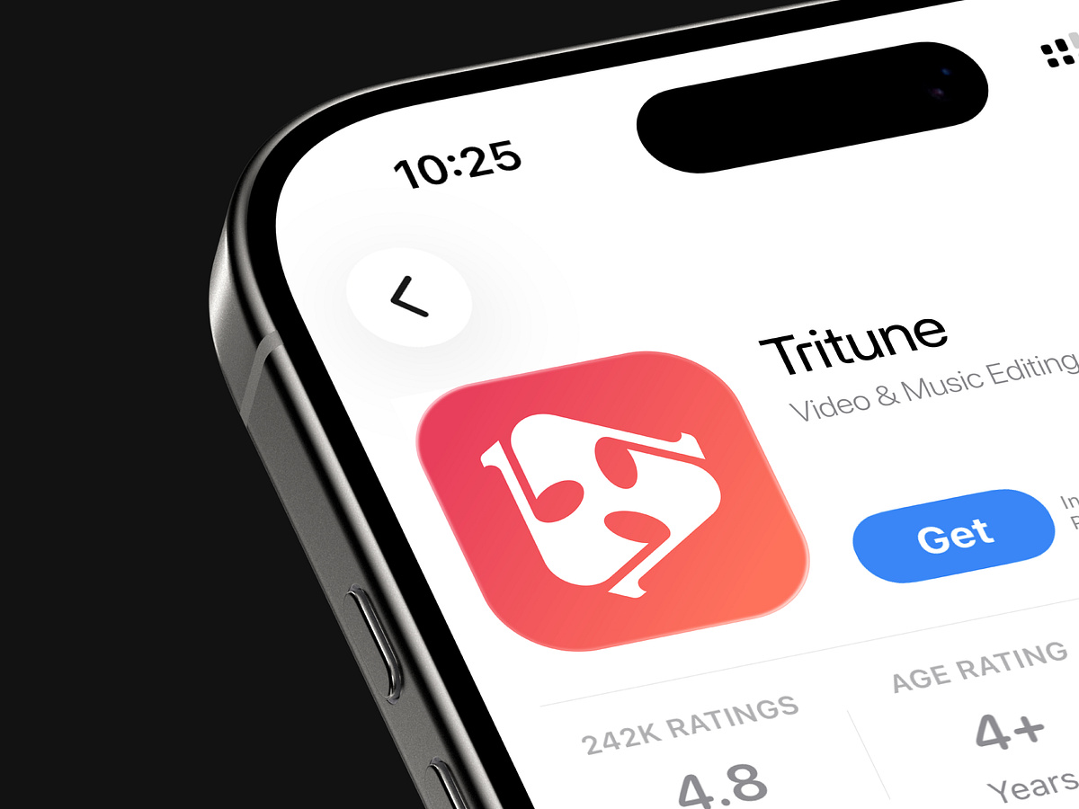 Tritune – Music Streaming App Logo Design | Modern Audio Brand Identity Image 0