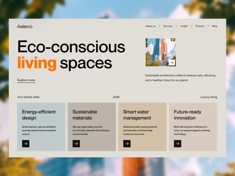 Axiseco Website Hero Exploration