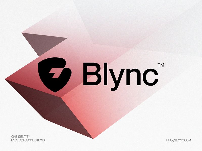 Blync – FinTech SaaS Logo Design | Secure & Scalable Brand Identity