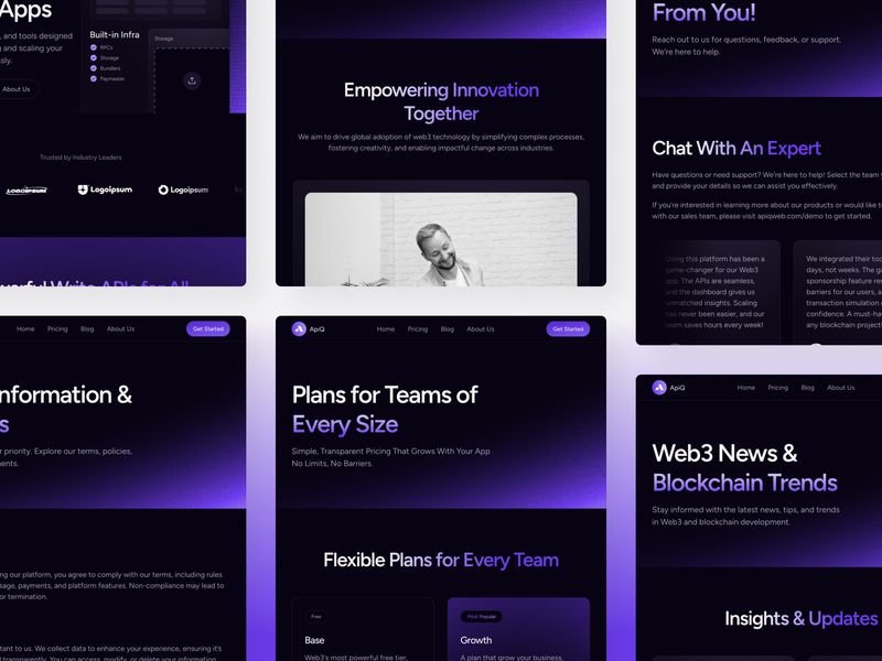 APIQ — Web3 Blockchain Template