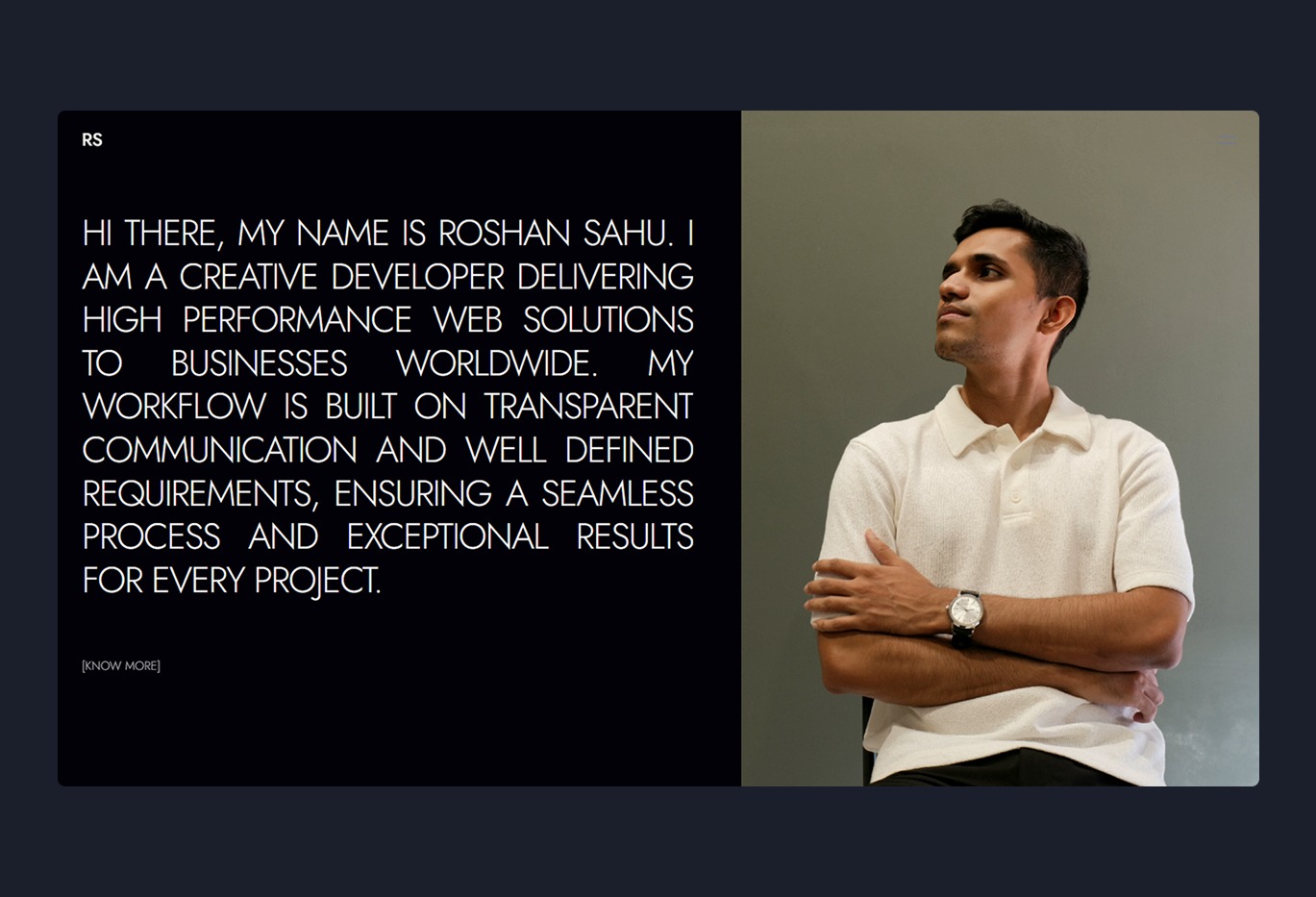 Creative Developer - Roshan Sahu Image 2