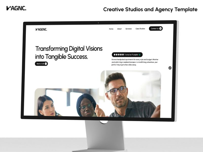 Agnc: Free Agency Website Template by Fahem Ahmed — Framer Marketplace