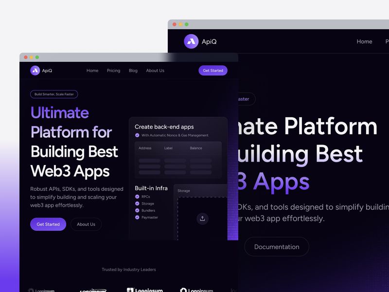 APIQ · Web3 Blockchain Template