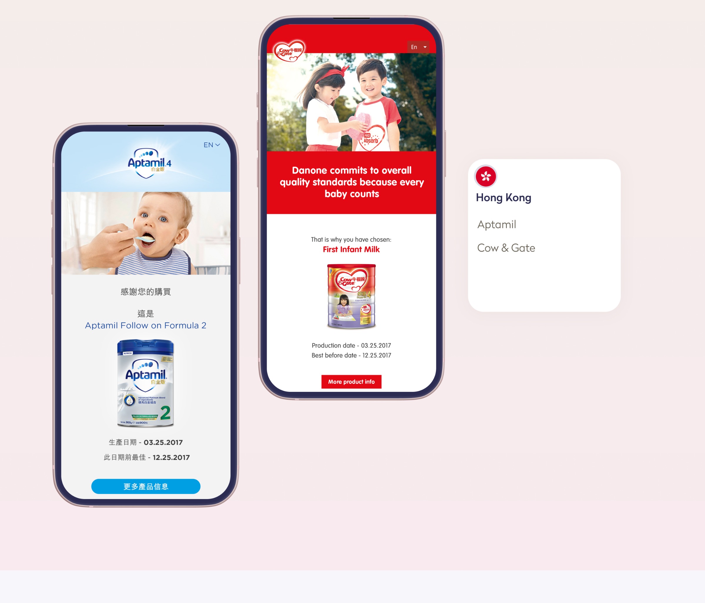 Danone Track & Connect – UX/UI Case Study Image 1