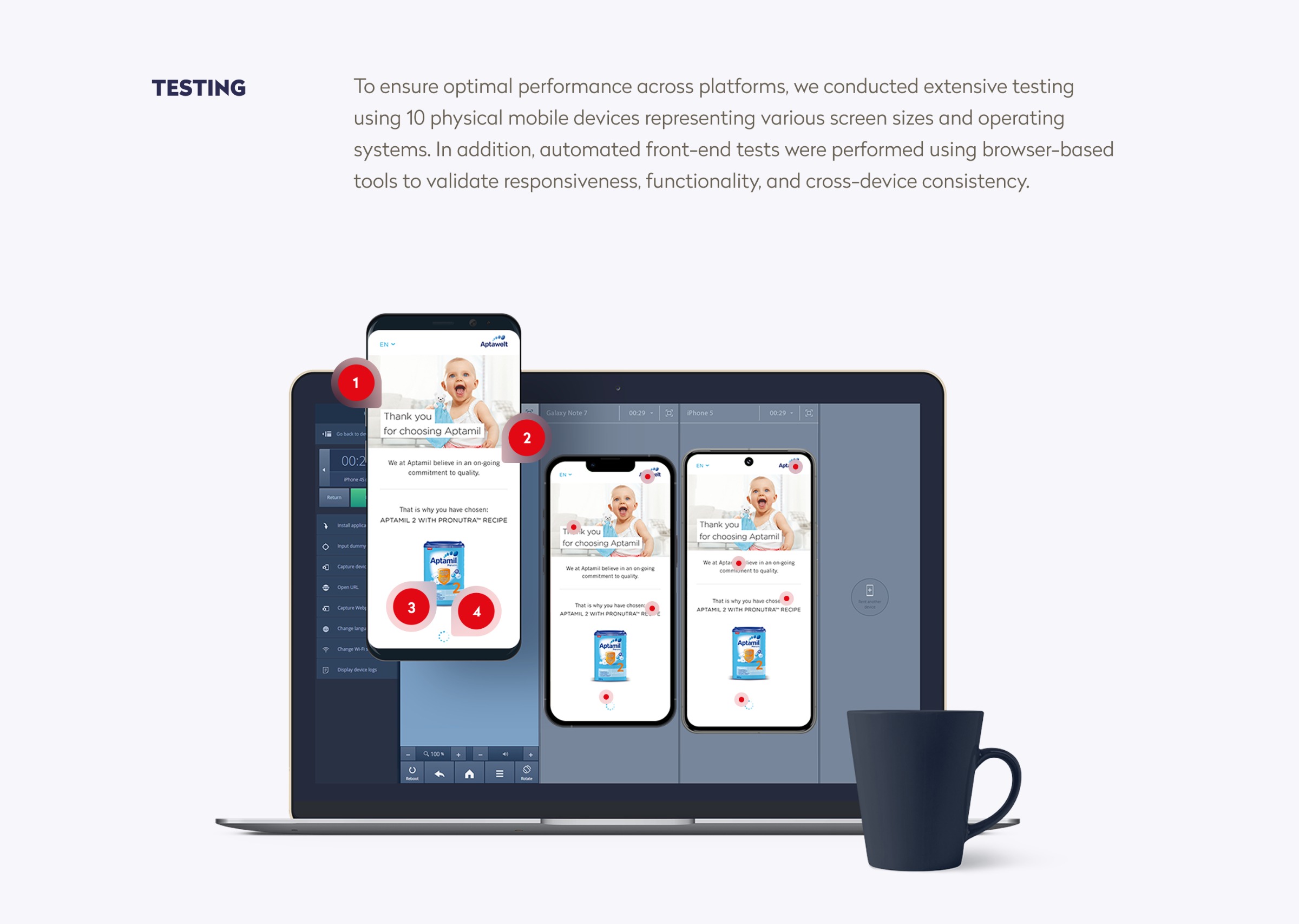 Danone Track & Connect – UX/UI Case Study Image 2