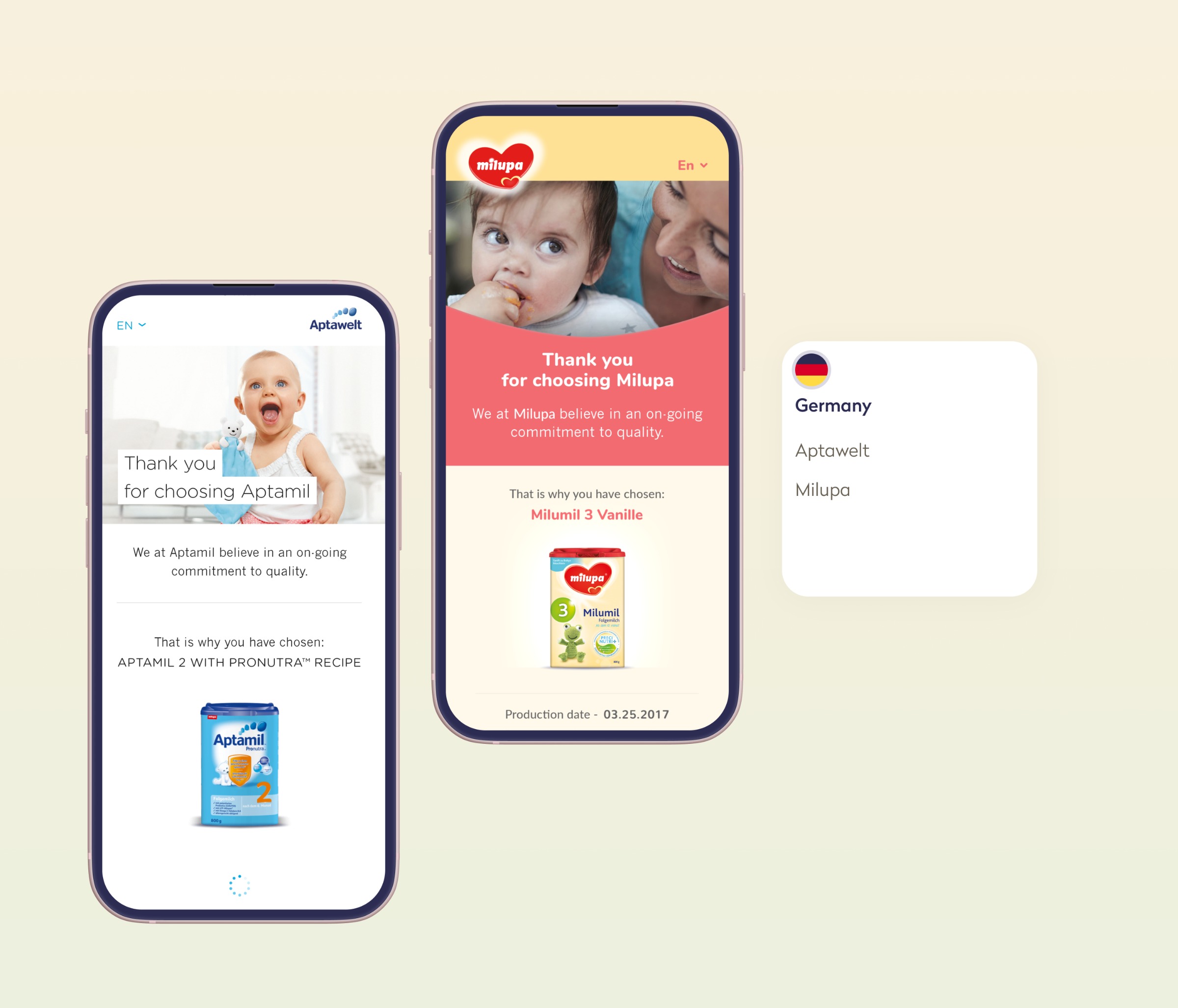 Danone Track & Connect – UX/UI Case Study Image 6