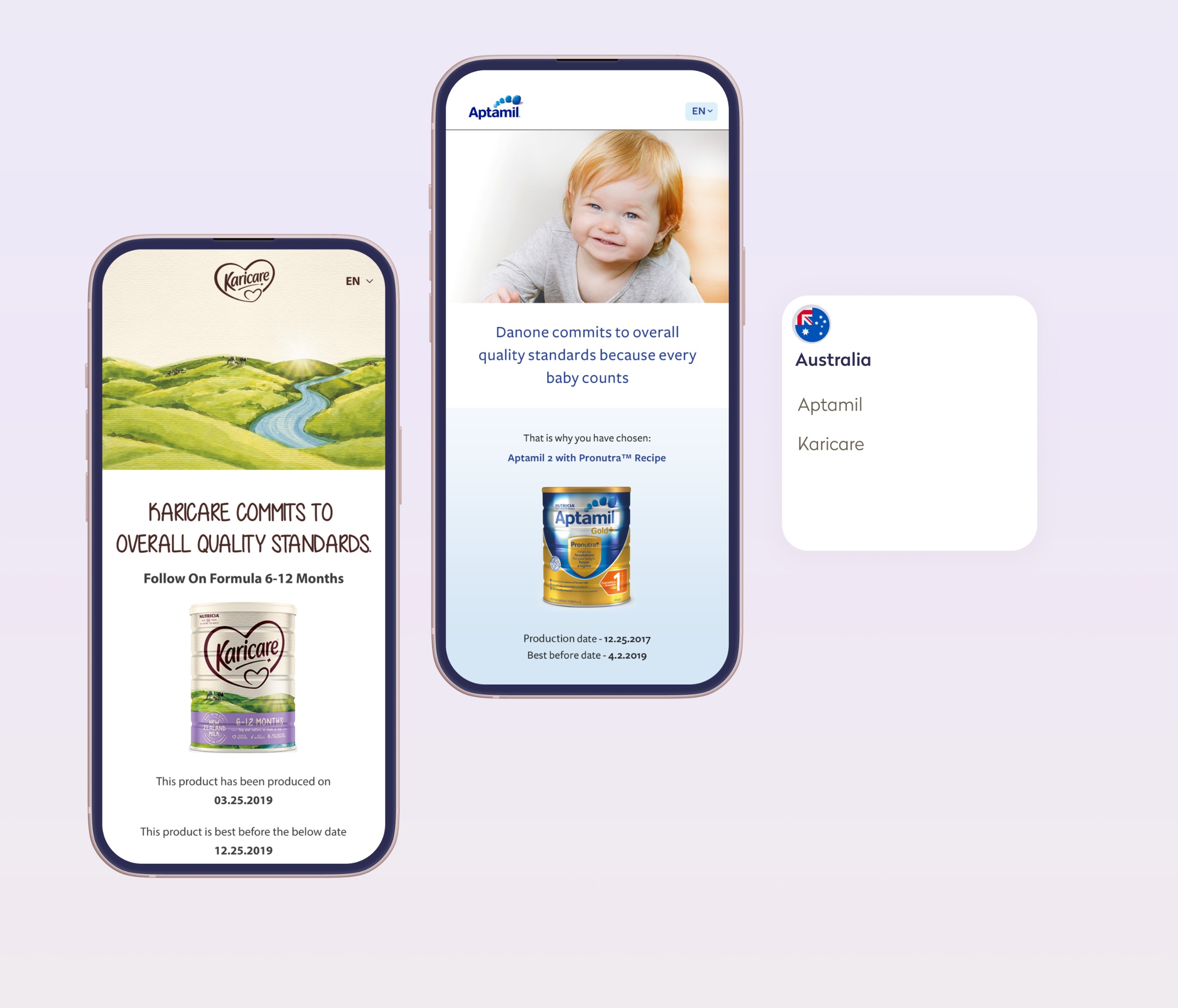 Danone Track & Connect – UX/UI Case Study Image 9