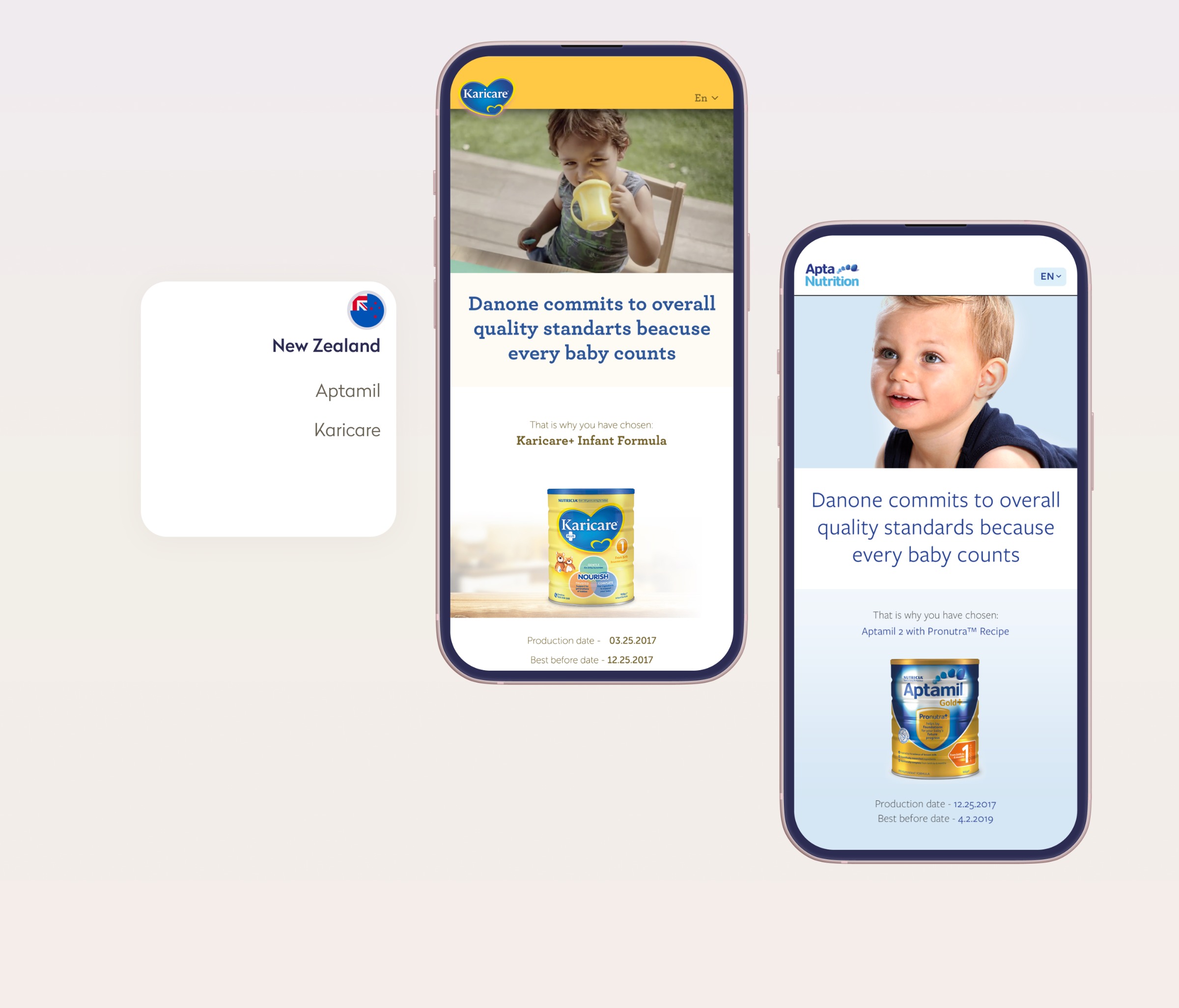 Danone Track & Connect – UX/UI Case Study Image 10