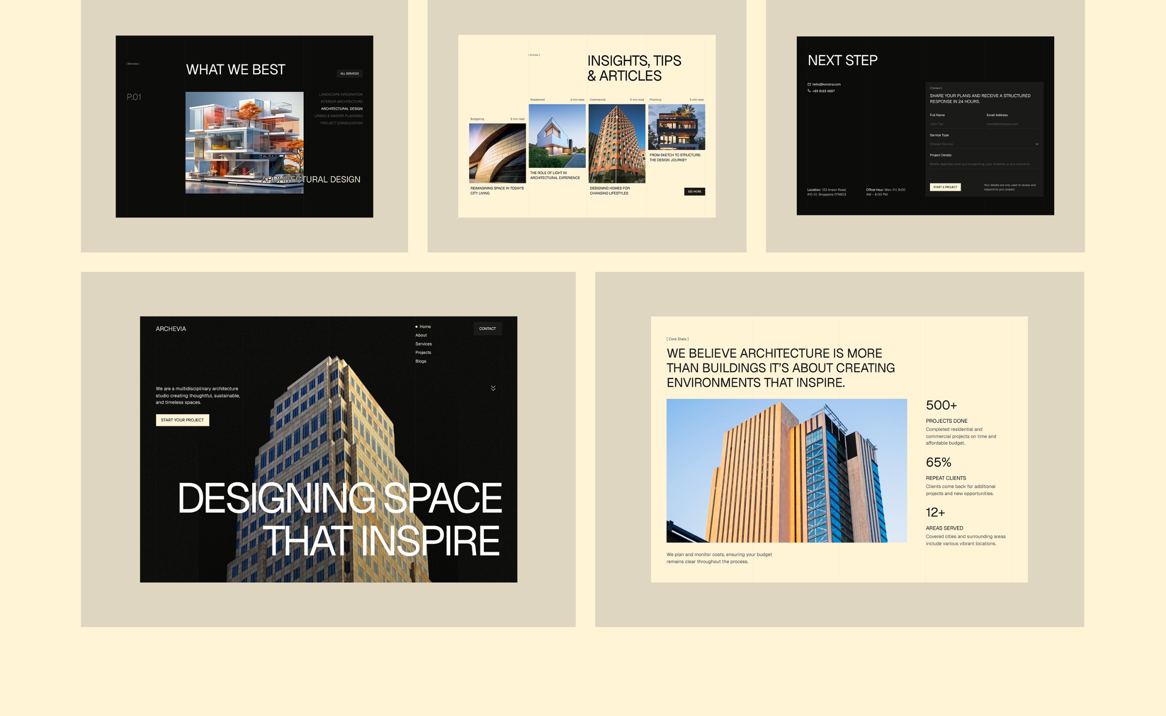 Archevia – Architecture Studio Website Template Image 2