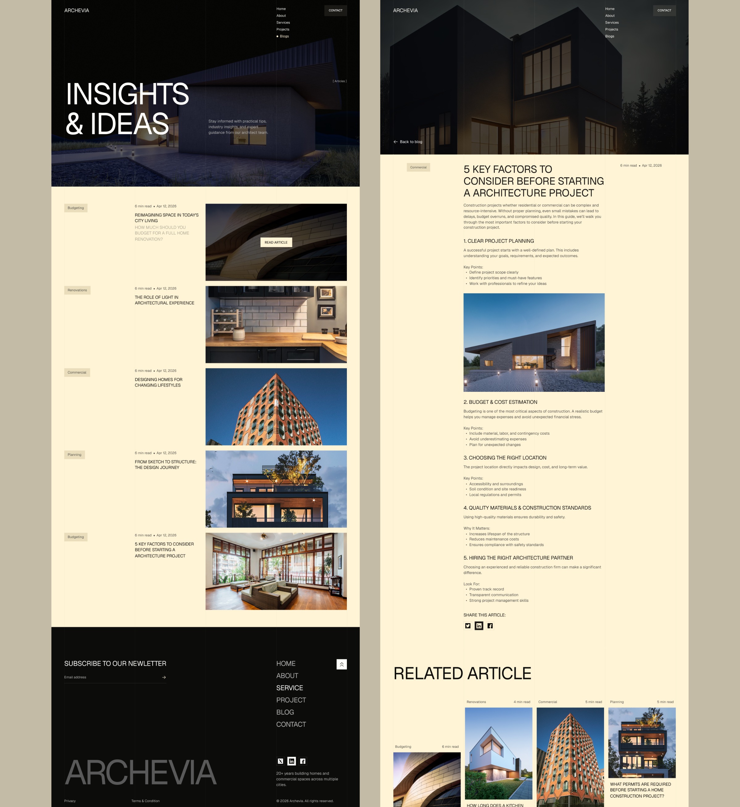 Archevia – Architecture Studio Website Template Image 6