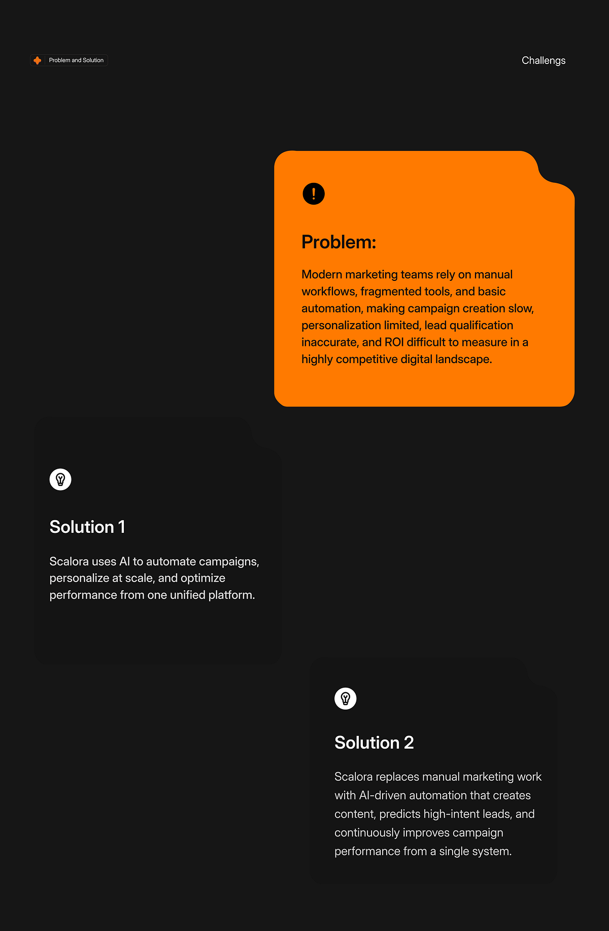 Scalora – AI Marketing SaaS Template Project Overview Image 2