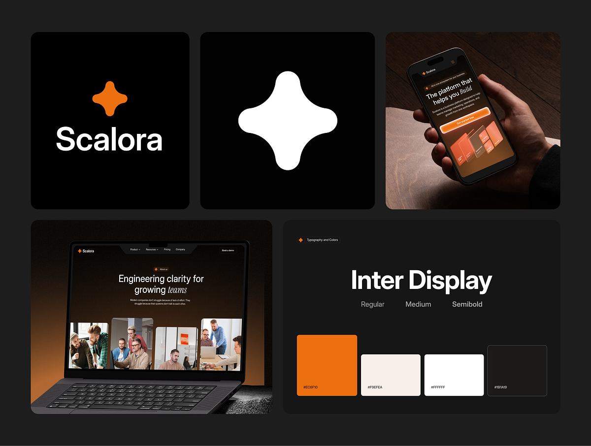 Scalora: SaaS UX/UI Project Overview Image 3