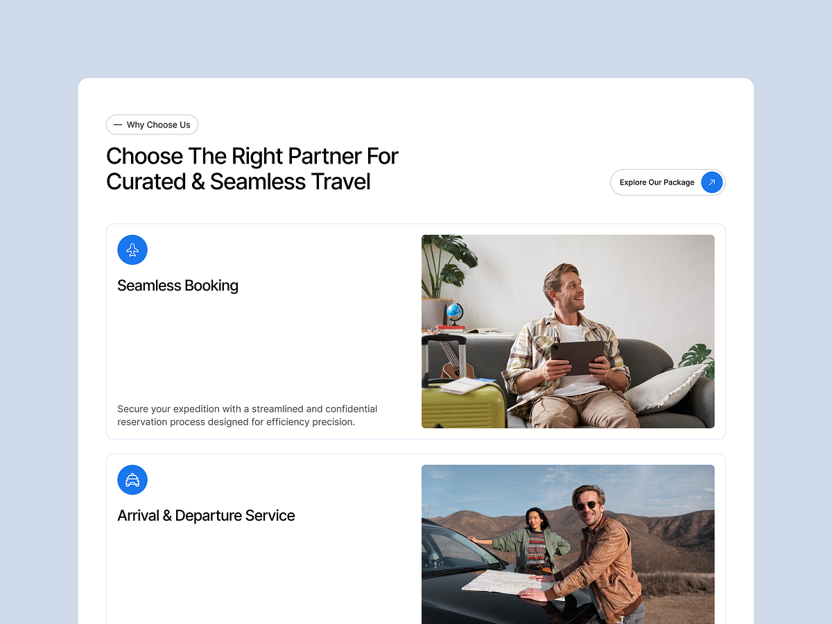 Tourvia Template – Featured Pages (Destination & Tour Packages) Image 2