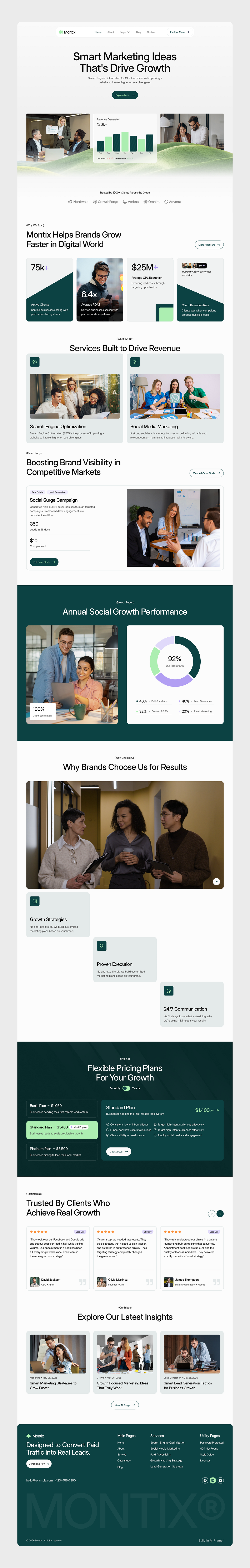 Montix - Marketing website case study Image 5