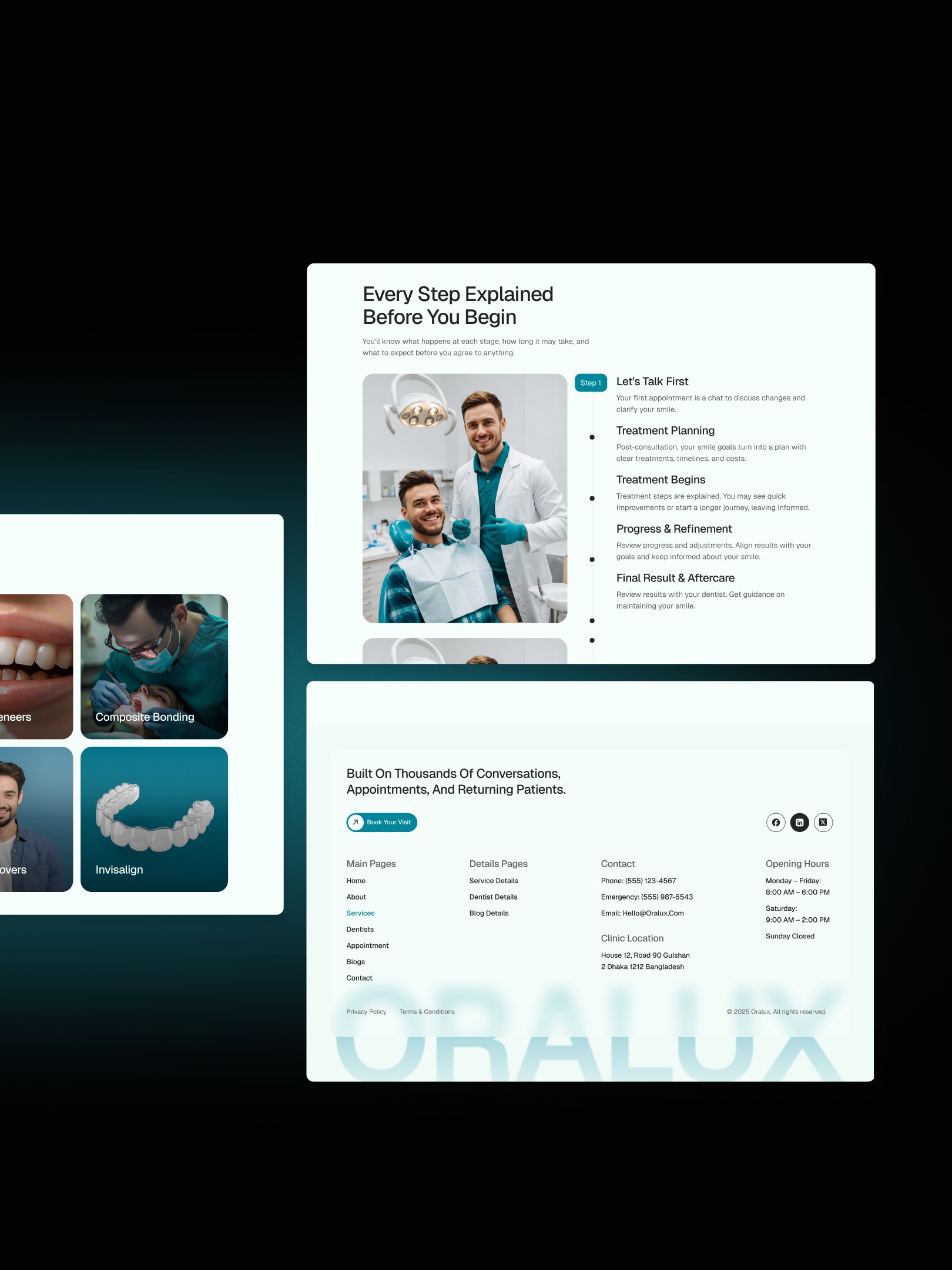 Oralux | Dental Website Template by Grabui Library Image 2