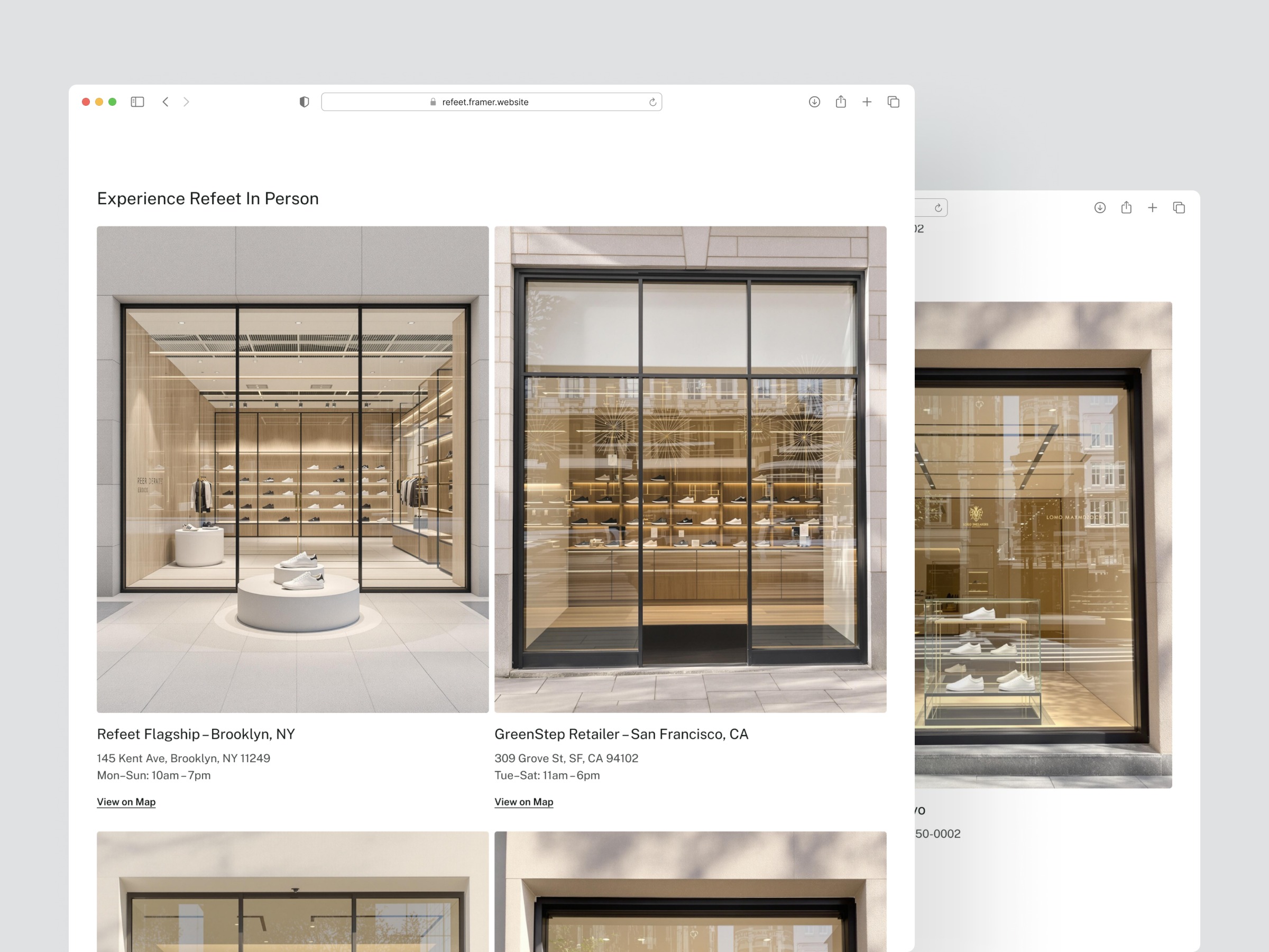 Refeet · E-commerce Website Template
