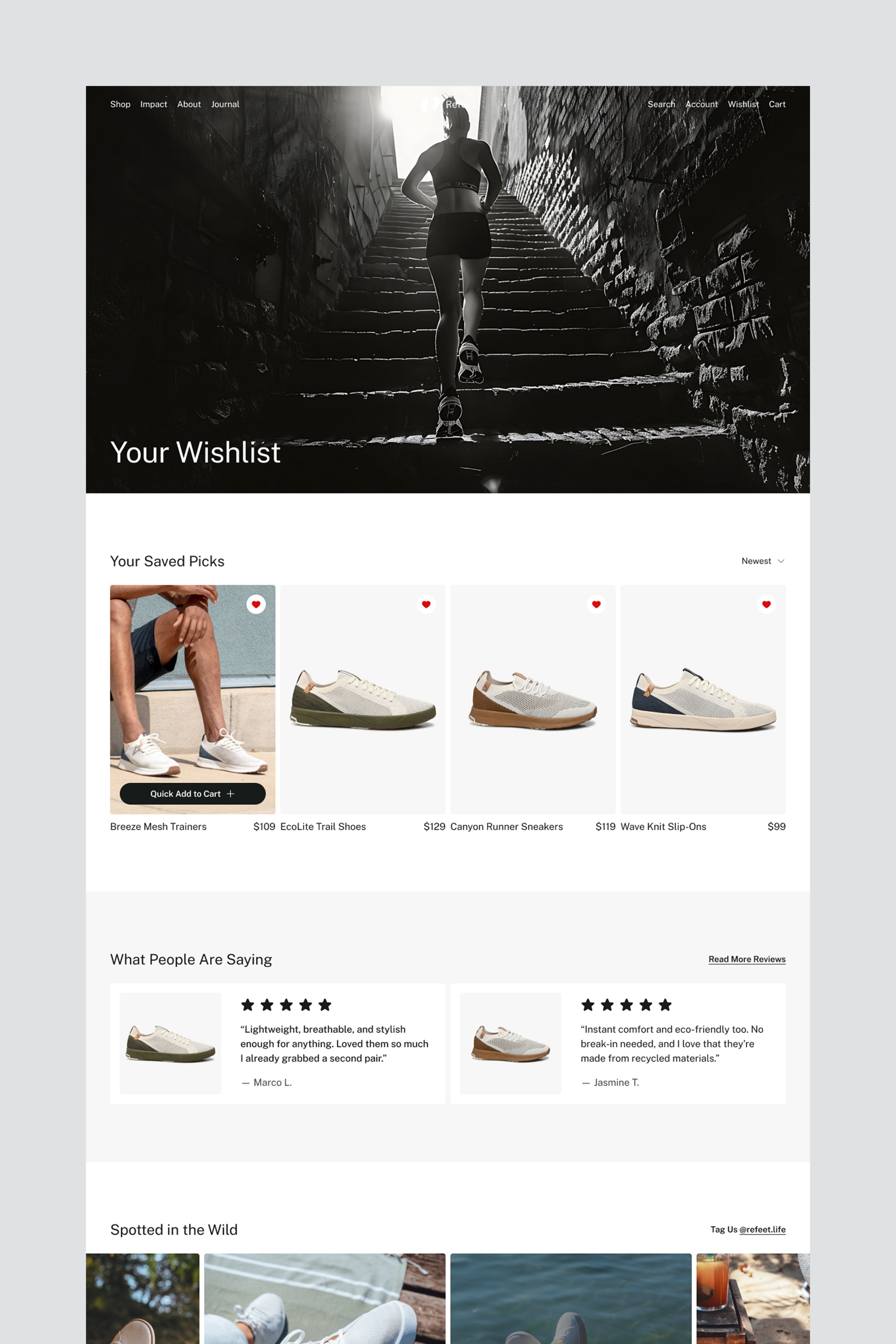 Refeet E-commerce Website Template Image 0