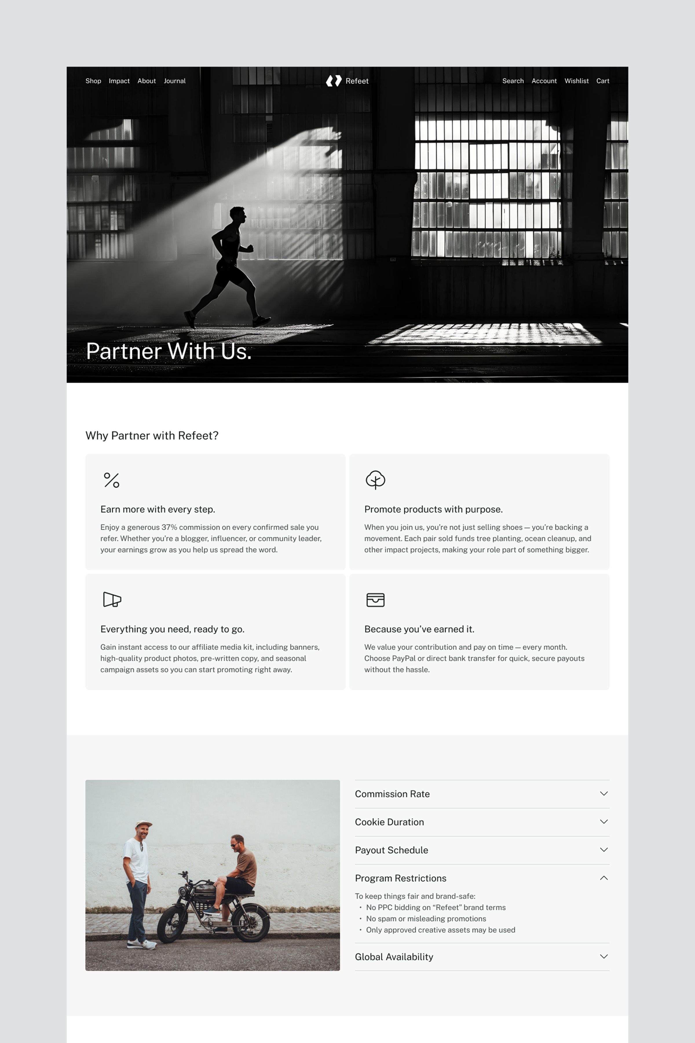 Refeet E-commerce Website Template Image 0
