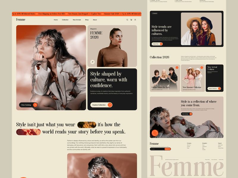 Fashion Ecommerce Website