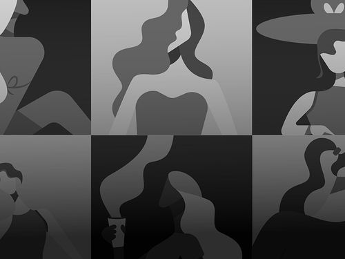 Flat Character Design