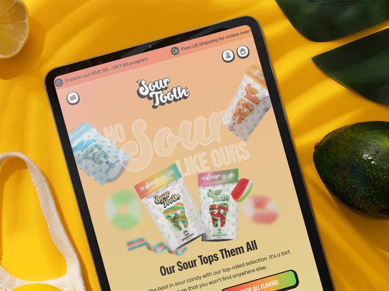 Sour Tooth: Buy Sour Candy Belts, Bites & Rings Online - Sweet & Sour