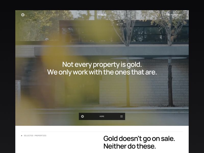 Aurum Estate by Mandar - Uncategorized design asset by framer