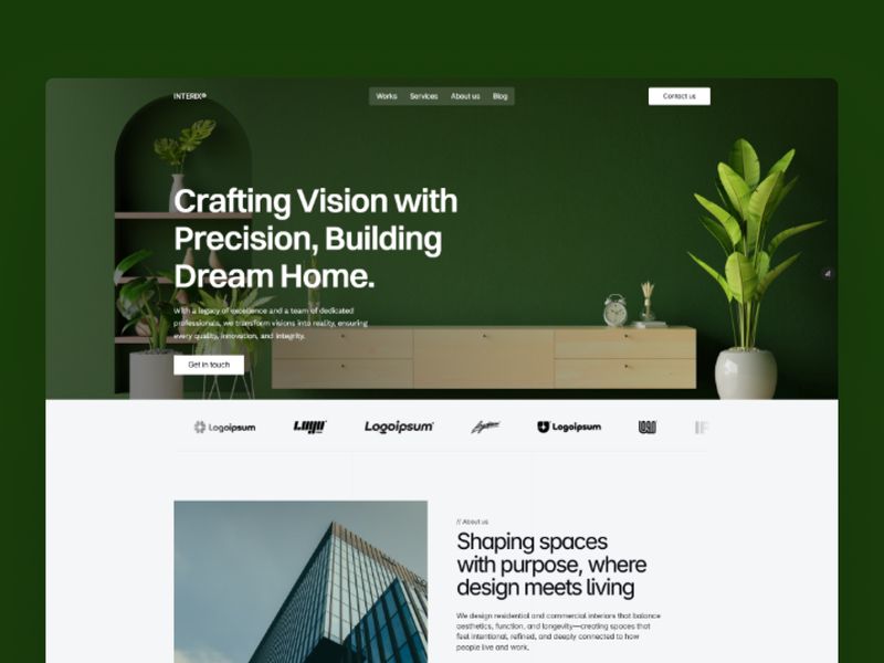 Interix — Free Website Template for Framer