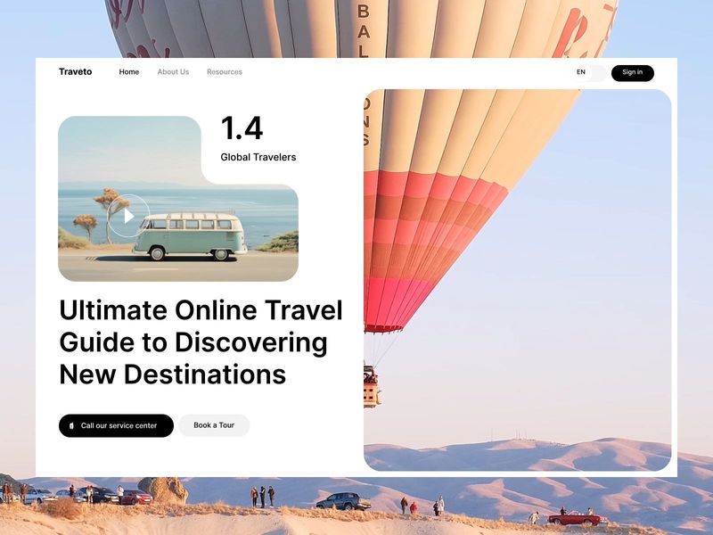 Travel Agency Hero Exploration