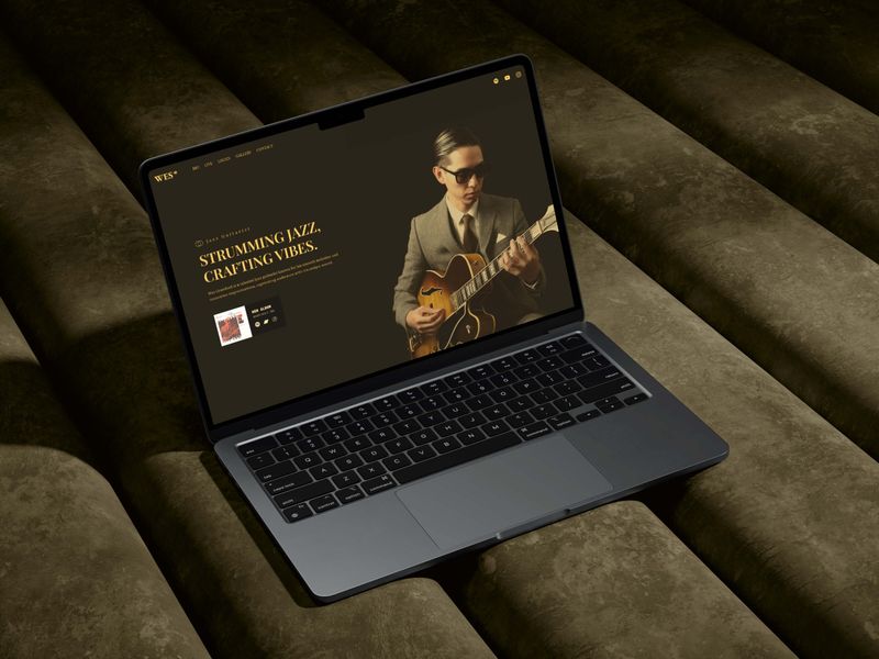 Wes - Webflow template for musician