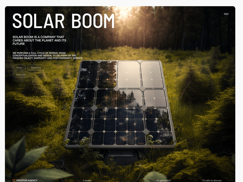 SOLAR BOOM x PROSTOR