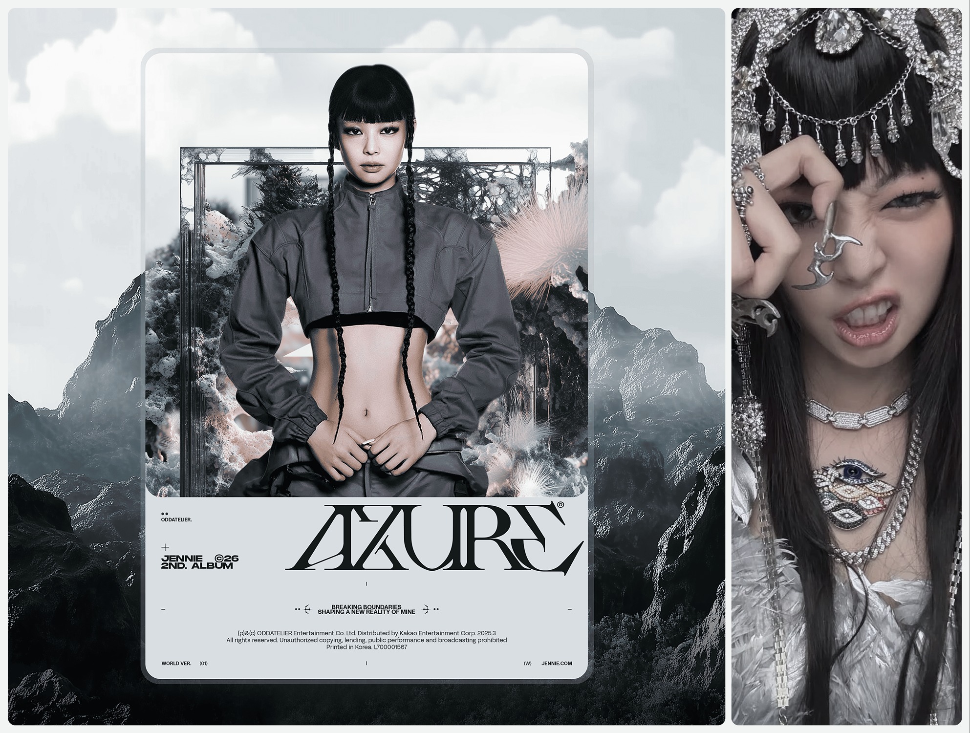 Fanmade concept Jennie's album @jennierubyjane 