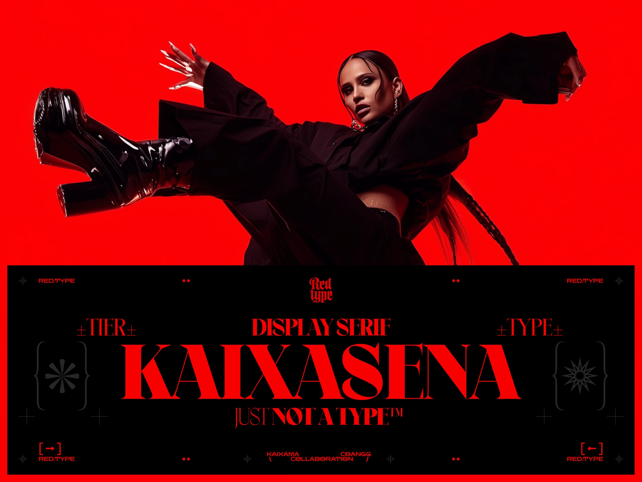 Kaixasena - Display Serif Typeface