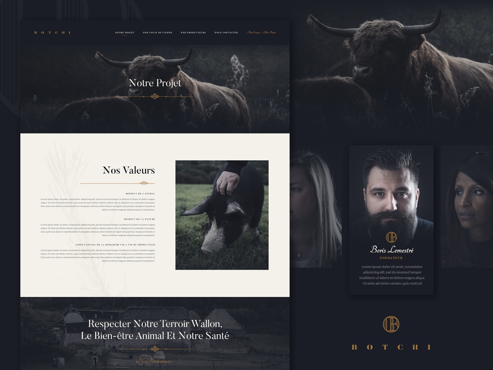 Botchi — Website Design Image 0