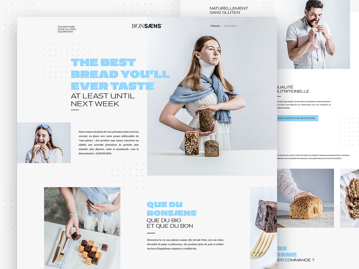 BONSÆNS — Website Design