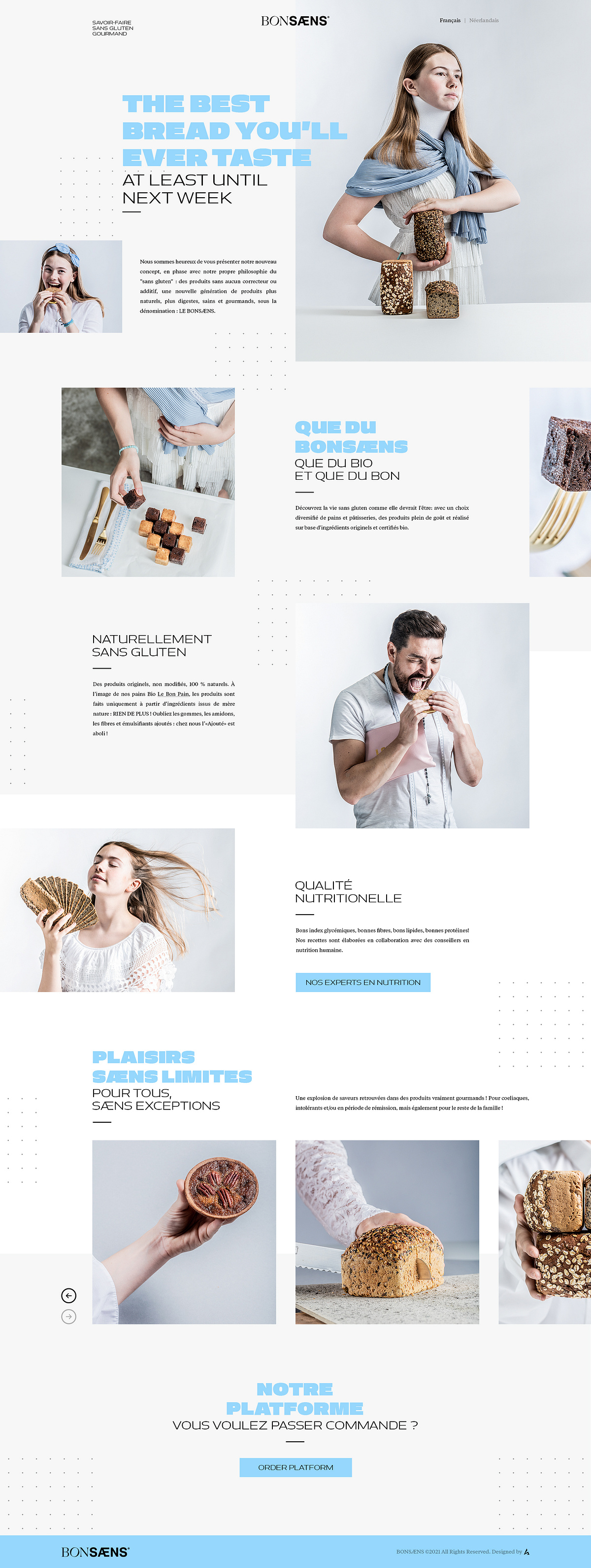 BONSÆNS — Website Design Image 0
