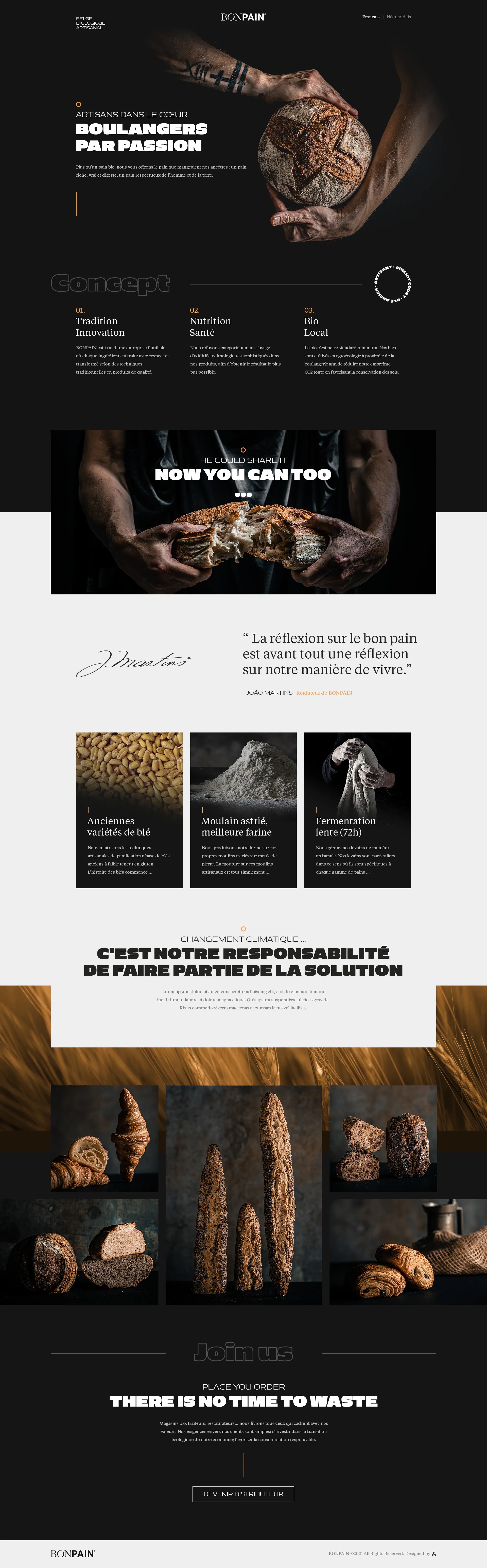 BONPAIN — Website Design Image 0